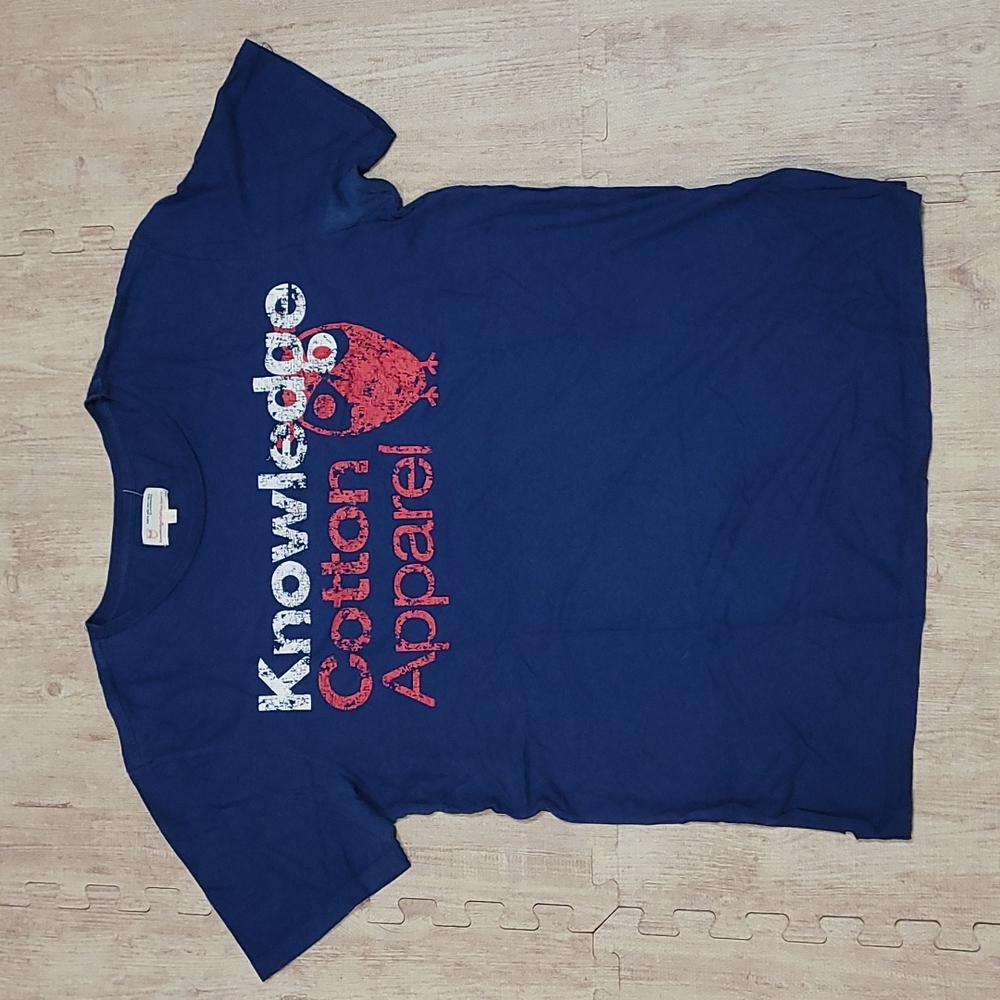 Knowledge Cotton Apparel Graphic Tee